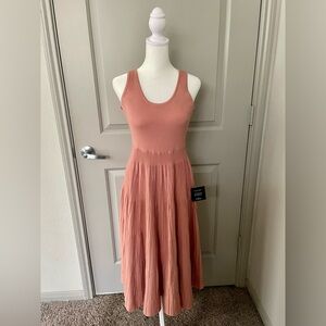 Lulu's Pink Sleeveless Scoop Neck Sundress